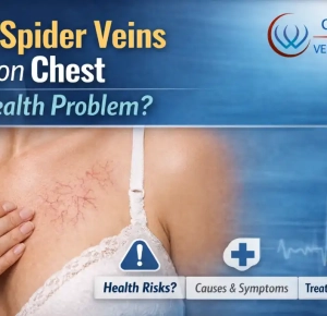 Are Spider Veins on the Chest a Sign of  Health Problem?