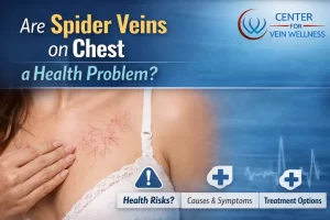 Are Spider Veins on the Chest a Sign of  Health Problem?