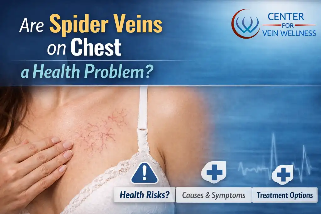 Are spider veins on chest a health problem with visible chest veins and treatment options – Center for Vein Wellness